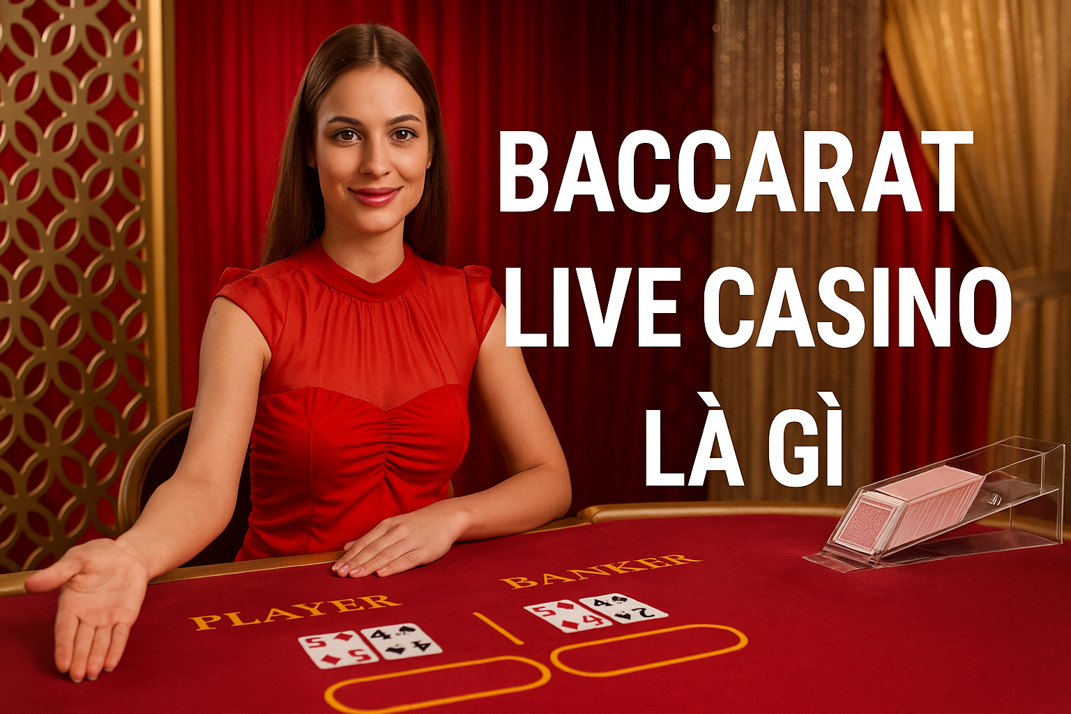Baccarat Live Casino là gì? Hướng dẫn chi tiết cho người mới bắt đầu
