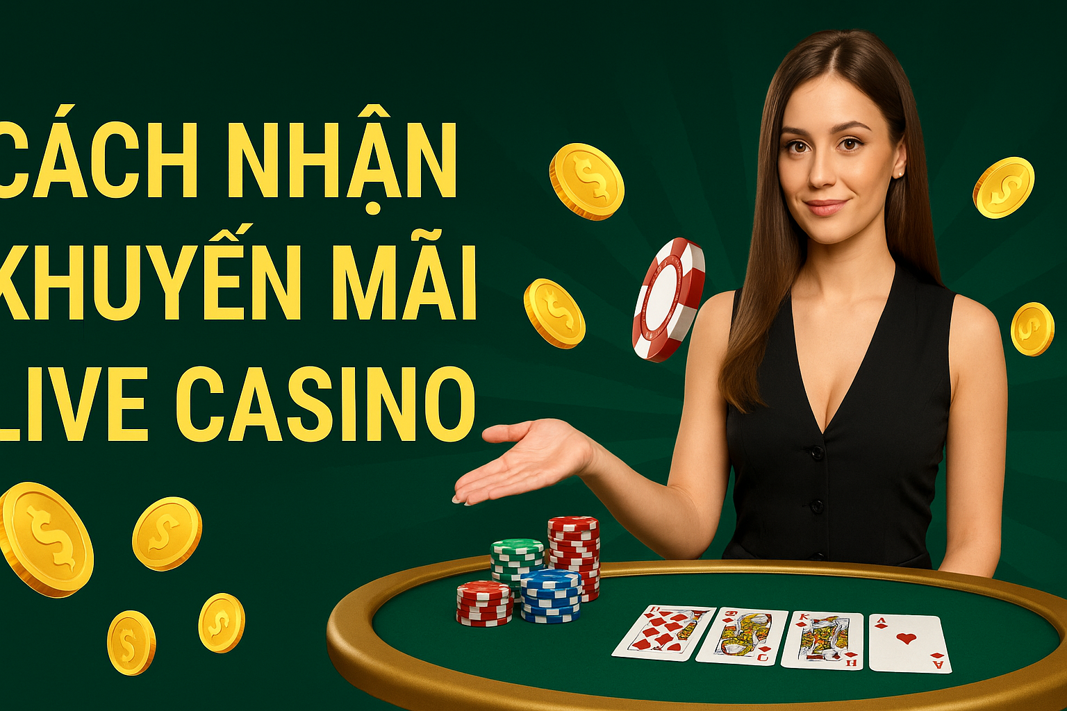 Cách nhận khuyến mãi Live Casino hiệu quả nhất hiện nay