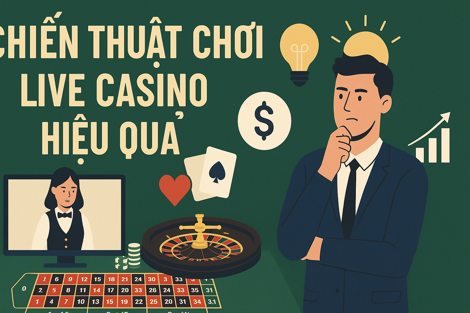 Chiến Thuật Chơi Live Casino Hiệu Quả – Hướng Dẫn Từ Cơ Bản Đến Nâng Cao