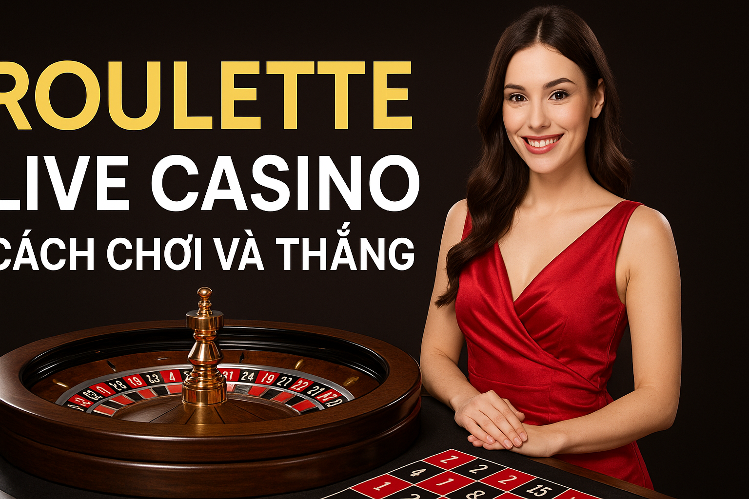 Roulette Live Casino – Cách Chơi và Thắng