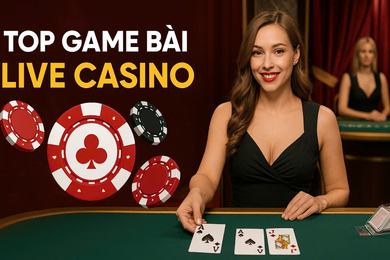 Top Game Bài Live Casino Phổ Biến Nhất Hiện Nay